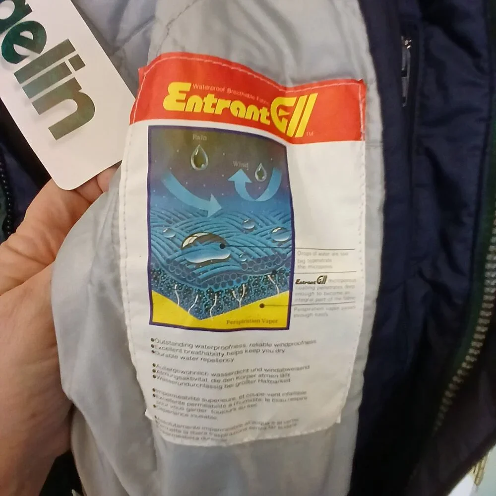 Kaelin Green Entrant GII FullBody Ski Suit Mens Medium Insulated  VTG 80s NOS